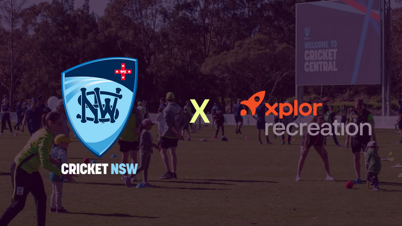 Cricket NSW recreation and leisure management software case study with Xplor Recreation header image