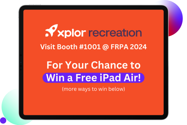 Xplor Recreations FRPA 2024 conference iPad giveaway_Landing Page 